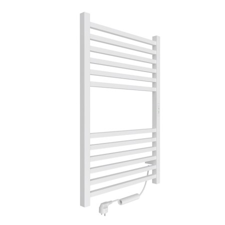 Electric towel Indigo Attic, 800x500 mm, timer, hidden installation, white-1