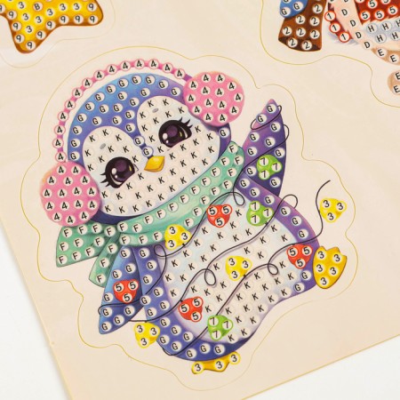 Diamond mosaic-sticker "Magic New Year"-4