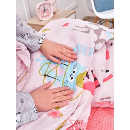 Bed linen 1.5 SP Sweet Cats, size 150x214 cm, 143x215 cm, 50x70 cm-12