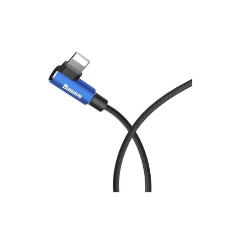 Baseus cable, MVP Elbow Type, Lightning - USB, 2 A, 1 m, corner, blue-4
