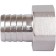 Stout SFT-006-000125, 1 "x 25 mm, internal thread, nickelled brass