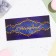 Money envelope "Happy Birthday!" Blue background, 16.5x8 cm