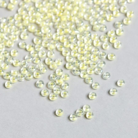 Beads "Zlatka" 08/0, 3 mm, 10 g 2215 yellow yellow
