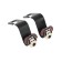 Hook on the headrest with a dog, set 2 pcs, black