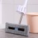 Swabir with spin and brush, 2 microfiber nozzles 38 × 12 cm, steel handle 136 cm