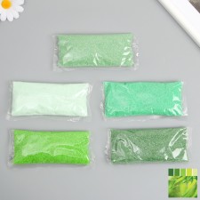 Colored sand set No. 6, 5 colors, 100 g each