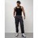 Cargo jeans men, size 52, dark gray color