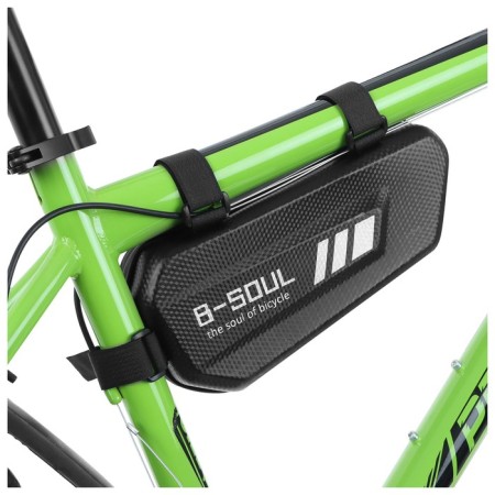 Bicycle lumber under the frame, hard, black color