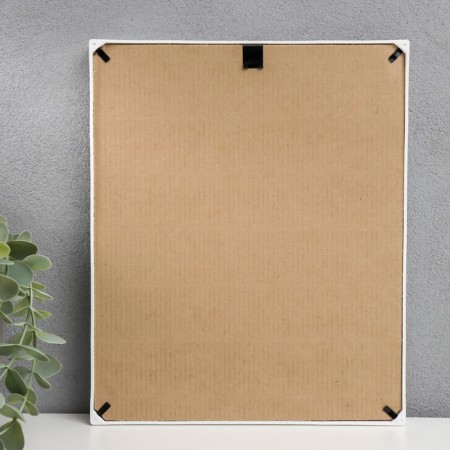 Photo frame plastic L-3 20x25 cm white (plastic screen)-5