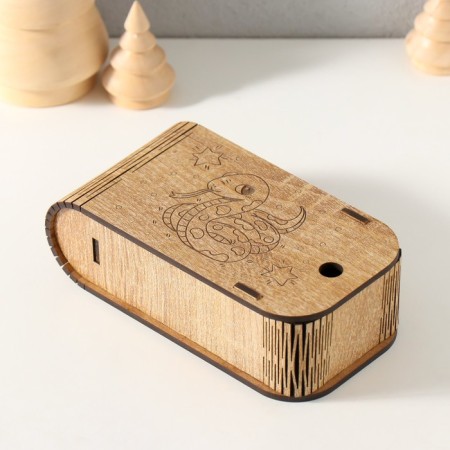 New Year's box "Snake. Star" 13x7x4-3