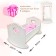 Cold-Lulka "heart", with bedding, 30 cm, white color