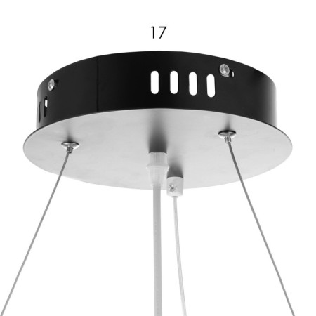 Causte "Cosm Bayerluxonavt and Planet" LED 53W 4000K Black 48x48x40 cm Bayerlux-10