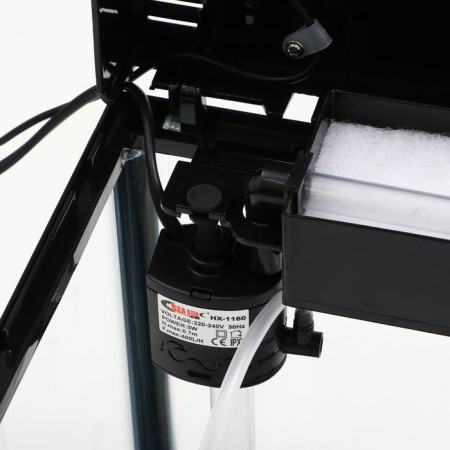 The Seastar HX-240ZF Aquarium includes: LED lamp two-tone, filter 200 l/h, 12 l, black-7