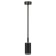 Lamp wall-flowing spot OL43 BK MR16 GU10 IP20, black color