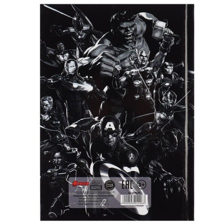 Diary A5, 80 sheets "Marvel", Avengers-6