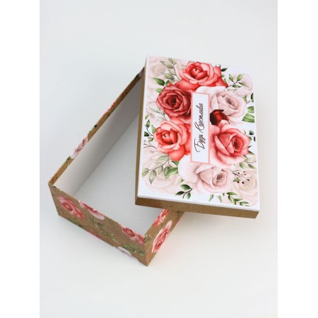 A set of boxes 10 in 1 "Flowers", 32.5 x 20 x 12.5 -12 x 7 x 4 cm-9