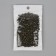 The upper limiter for lightning, metal, No. 5, 1000 ± 20 pcs, antique color