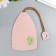 A crap to the leatherette "Cactus with heart" Direct pink 11.5x7.5 cm