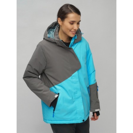 Ski suit female, size 60, blue color-26