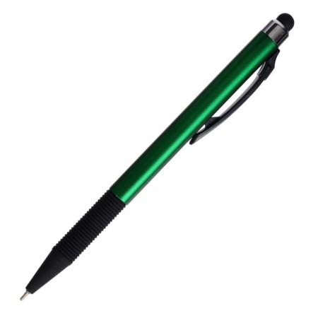 Automatic ballpoint handle Vinson, 0.7mm, body with a rubber holder, blue oil, mix-1