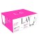Latte Lav Vega Latte set, glass, 300 ml, 6 pcs