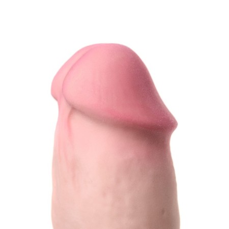 Realistic phallimitator on the suction cup Toyfa Realstick Elite, TPR, Flevoy, 19 cm-2