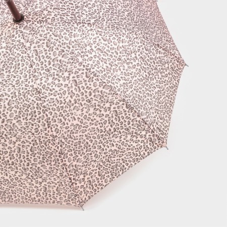 Umbrella - a semiautomatic “leopard” cane, Eponge, 10 spokes, r = 50 cm, color mix-8