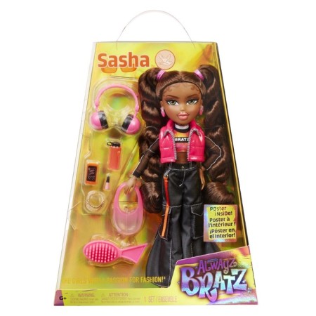 Bratz doll "Sasha", Alwayz Bratz, with accessories, 26 cm-5