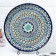 Lryagan Round Rishtan Ceramics, 45.5 cm, ornament