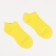 Noski short neon, yellow color, size 25-27 (40-42)