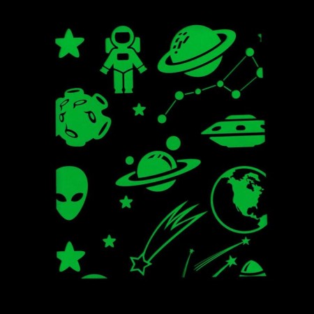 Set for drawing with light "Cosmos", with stickers and coloring-5