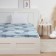Elevanis sheet Ethel ARECA Palm, 160*200*25cm, Poplin, 125 g/m2