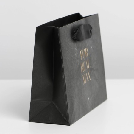 Package Gift Laminated Horizontal, Packaging, “Real Man”, S 12 x 15 x 5.5 cm-1