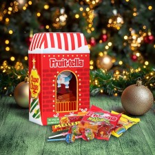 New Year. New Year's gift with confectionery products Chupa Chups, Fruittella and Meller, 274 g