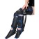 Compression lymphatic drainage legs Bradex KZ 1167, knee heating, black