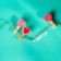 Set for photos and decor "heart", in a set of clothespins 10 pcs., Rope 100 cm
