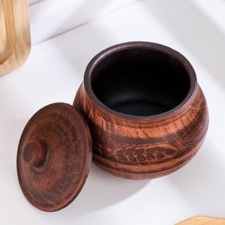 Pot for the hot "Kolos" 0.3 l., 11x10x10 cm-1
