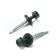 Roofing screws 4.8x30 mm, Ral6005 Color green, 200 pcs.