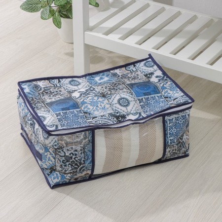 COFR for storing things of the share "Mosaic", 45 × 30 × 20 cm, the color is blue-3