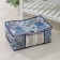 COFR for storing things of the share "Mosaic", 45 × 30 × 20 cm, the color is blue