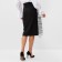Women's skirt Minaku: Partydress Black Color, Rr. 48