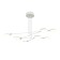 Suspension lamp Maytoni Mod070PL-L36W3K, 6XLED, 40W, 55x89x61 cm, 2500lm, white color
