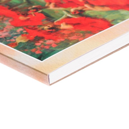 An album for watercolor 20 sheets "on the tips of the pointer", 210 x 210mm, 200g/m2, matte lamination, embossing, hard substrate-2