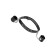 Bondefa Theater Bonde set, leather, black color, 102 cm