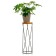 66-416 Stream for flowers 66-416 with wood 22x22x92 cm