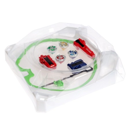 A set of warrior wolves "Gyro X", 4 tops, with launch and arena, color mix-10