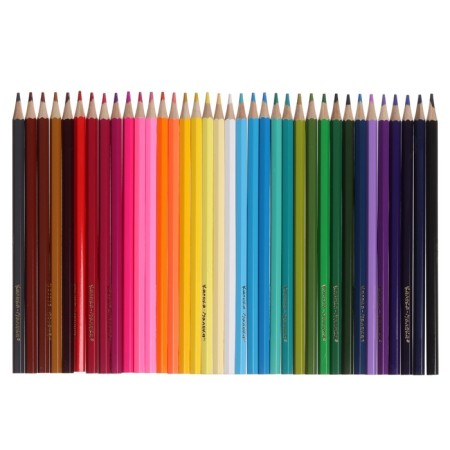 Pencils of 36 flowers "Kalyak-Malyak", hexagonal-1