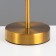 Board Lamp "Chilly" E27 40W gold 18x18x29cm Risalux