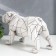 Souvenir Polystone 3D "English bulldog" Bezh 15x11x28 cm