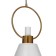 Lamp Bayerlux 2280/1wt E27 40W White 22x22x38-138 cm